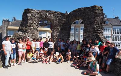 Visita a Lugo para premiar al colegio ganador del Trofeo Ence de Remo Ergómetro 