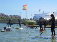 300 ESCOLARES DE TODA ESPAÑA SE INICIAN AL SURF EN CANTABRIA