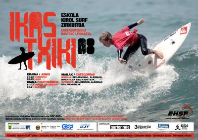 Donostia acoge este fin de semana la segunda cita del circuito DV Superjunior y el inicio del circuito Ikastxiki de surf