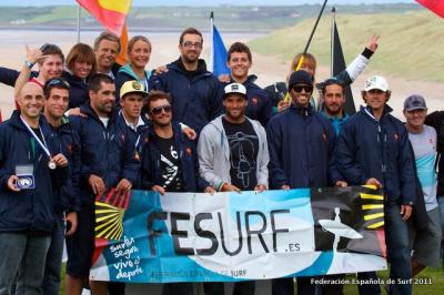 España Subcampeona de Europa de Surf  