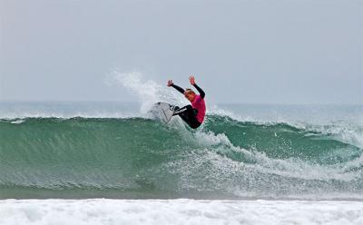 La playa de Razo, escenario de la final europea del  RIP CURL GROMSEARCH