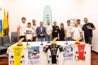 La élite del longboard nacional compite en Arucas 