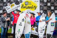 Los franceses se adueñan de la txapela del PRO ZARAUTZ: ¡JORGANN COUZINET y PAULINE ADO, CAMPEONES!