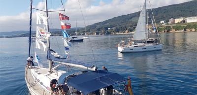 Los barcos de la ruta “Navega el Camino” llegan hoy a Ferrol y mañana partirán hacia La Coruña para quedarse