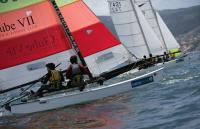 Arrancó el V Raid Rías Baixas de Catamaranes a Vela