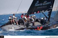 EL ISLAS CANARIAS PUERTO CALERO LIDERA CON EL TEAM AQUA LA CAGLIARI RC44’ CUP