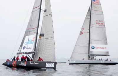 Mañana se inician las regatas de flota en el  RC44’ Copenhagen Trophy