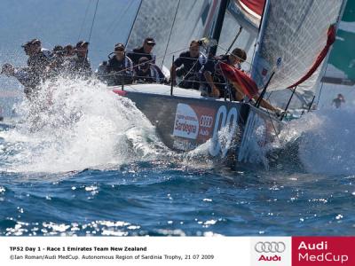 Triplete de Emirates Team New Zealand