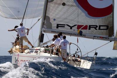 EL ‘PUNTO SOLIDARIO’, UNA DE LAS GRANDES BAZAS ESPAÑOLAS EN X-35 EN LA COPA DEL REY DE VELA AUDI MAPFRE