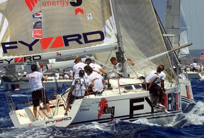 El barco valenciano-catalán Fyord-King Energy ha debutado en la 31ª Copa del Rey