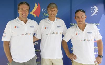 David Vera, Roger Nilson y Laurent Pages se enrolan en el equipo español para la Volvo Ocean Race 