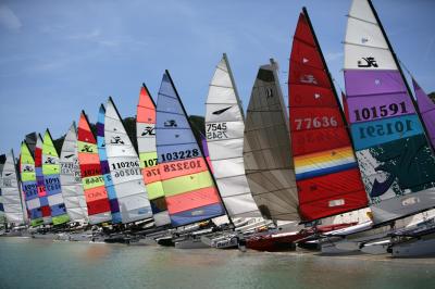 Finalizó la gran semana del Catamarán a Vela en Nigrán con el Raid Rías Baixas