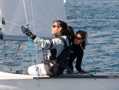 La valenciana AGUEDA SURIAy  SOFÍA BASTERRA, campeonas de la Copa de España de 420