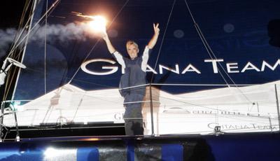 Loick Peyron  en su Open 60 “Gitana 80” gana la Artemis Transat 2008