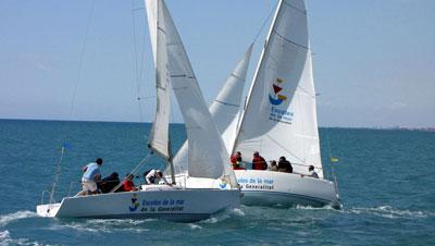 El equipo patroneado por Emilio Marmaneu gana el II Campus de Match Race Escoles de la Mar de la Generalitat- Marina Burriananova 