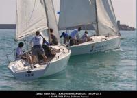 Todo preparado para el II Campus de Match Race Escoles de la Mar de la Generalitat- Marina Burriananova 