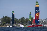 España termina séptima en Sídney, pero ya es tercera en la clasificación general del Rolex SailGP Championship