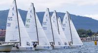 La flota de J70 inicia en Vigo la recta final de su preparacion cara al Campeonato de España de La Coruña 