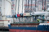 Los TP52 de la GALICIA 52 SUPER SERIES tocan agua en las Rías Baixas