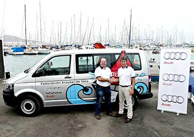 Audi Canarias colabora con la Federación Insular de Vela de Gran Canaria