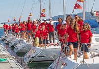 Baiona apuesta por la vela en femenino