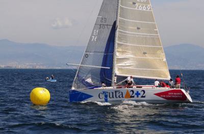 El  'Ciudad de Ceuta' del sevillano Sergio Llorca participa desde mañana en la Regata Hublot PalmaVela