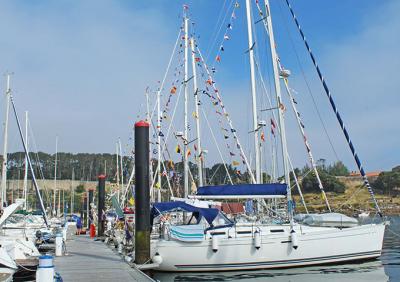 El Monte Real recibe en Baiona a los navegantes del histórico Royal Cruising Club