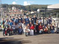 EL NAUTICO DE COMBARRO SE CONVIRTIO EN EL EPICENTRO DE LA VELA DE FORMACIÓN DE GALICIA TRAS LA CELEBRACIÓN CON ÉXITO CONCENTRACIÓN DE ESCUELAS PESCAMAR-FROIZ