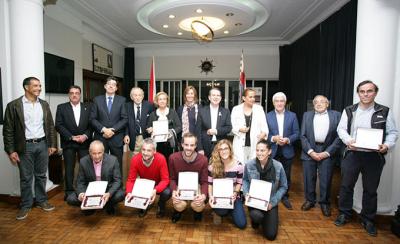 El Náutico reunió al presente, pasado y futuro de la vela ligera en la entrega de los premios de la Semana del Atlántico Ciudad de Vigo