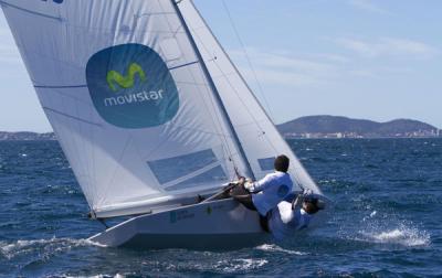 El star de Echávarri y Rivero aprovecha la Expert Olympic Regatta para continuar con sus entrenamientos 