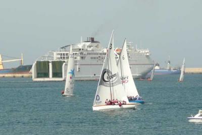 Este sábado la antepenúltima jornada del campeonato de vela latina canaria con varias pegas decisivas