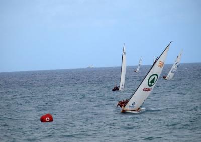 Fin de semana con otra doble jornada en la competicion de Vela Latina Canaria