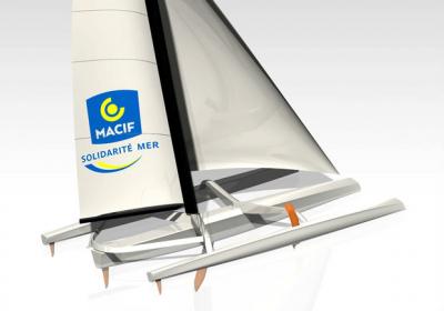 François Gabart tendrá un trimarán 100 pies Macif 