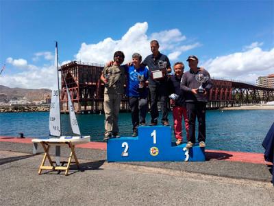 Guillermo Beltri y Ginés Romero, podio en el campeonato de España VRC Clase IOM