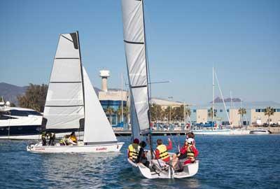 Illes Columbretes A y San Cristóbal empatan al frente de la General de Los Jocs Esportius de Vela de Castellón