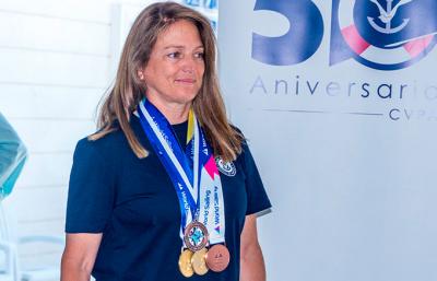 La campeona del mundo Violeta del Reino, Premio Nacional de Vela a la regatista del año