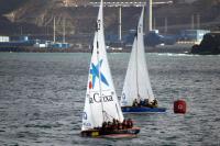 Puerto de la Luz La Caixa ganador del Fundación Puerto de Las Palmas de Vela latina canaria