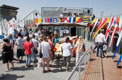 Sábado festivo en la Marina Juan Carlos I abierto a todos los públicos