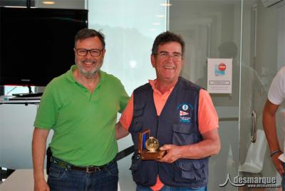 Tomás Pérez se proclamó este sábado campeón de la Copa Galicia de Vela Radio Control Clase IOM 1 Metro Internacional.