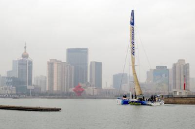 El “ Telefónica azul” ha puesto rumbo a Rio de Janeiro 