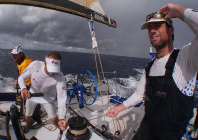 Las cosas se ponen interesantes en la quita etapa de la Volvo Ocean Race.