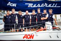 Averías en el Maserati que continua en regata