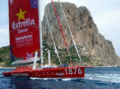 CALPE, llegada de la etapa más larga de la Vuelta a España a Vela en IMOCA Open 60