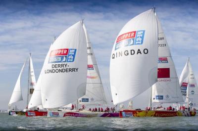 Clipper Round the World: La flota se aproxima a Brest desde Londres 