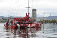 EL CAMPER FINALIZO SU ESCALA EN BARCELONA Y PONE RUMBO A ALICANTE