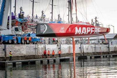 El refit final antes de la salida de la Volvo Ocean Race 2017-18 está hecho. 