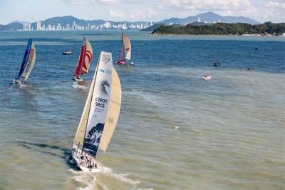 El Scallywag llega a Itajaí en la previa de la regata In-Port