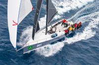 El TP52 Ichi Ban ganador absoluto de la Rolex Sydney Hobart 2017.