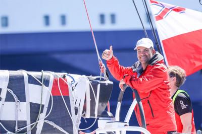 El WindWhisper Racing Team gana la primera etapa de The Ocean Race VO65 Sprint