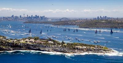 Espectacular salida de la 74ª ROLEX SYDNEY HOBART 